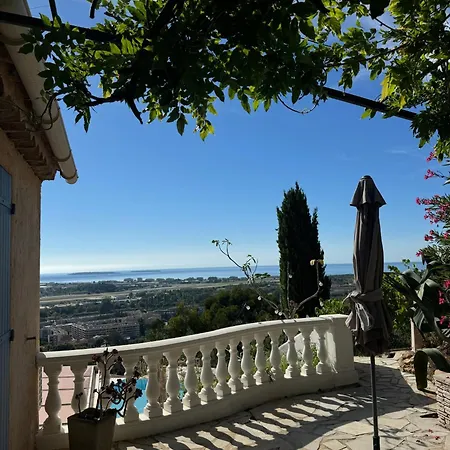 La Roche Cannes, Meerblick, Salzwasserpool, Sauna Mandelieu