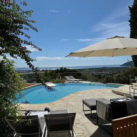 La Roche Cannes, Meerblick, Salzwasserpool, Sauna Villa