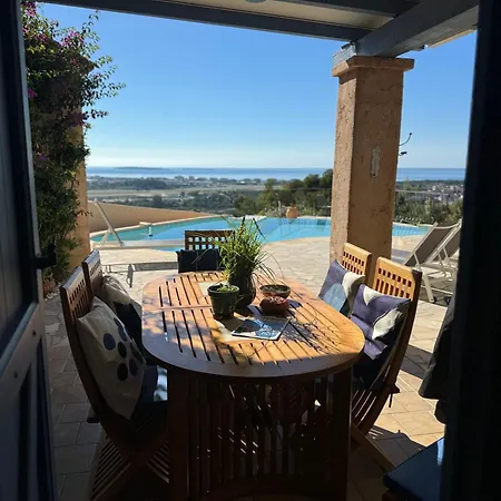 Villa La Roche Cannes, Meerblick, Salzwasserpool, Sauna *
